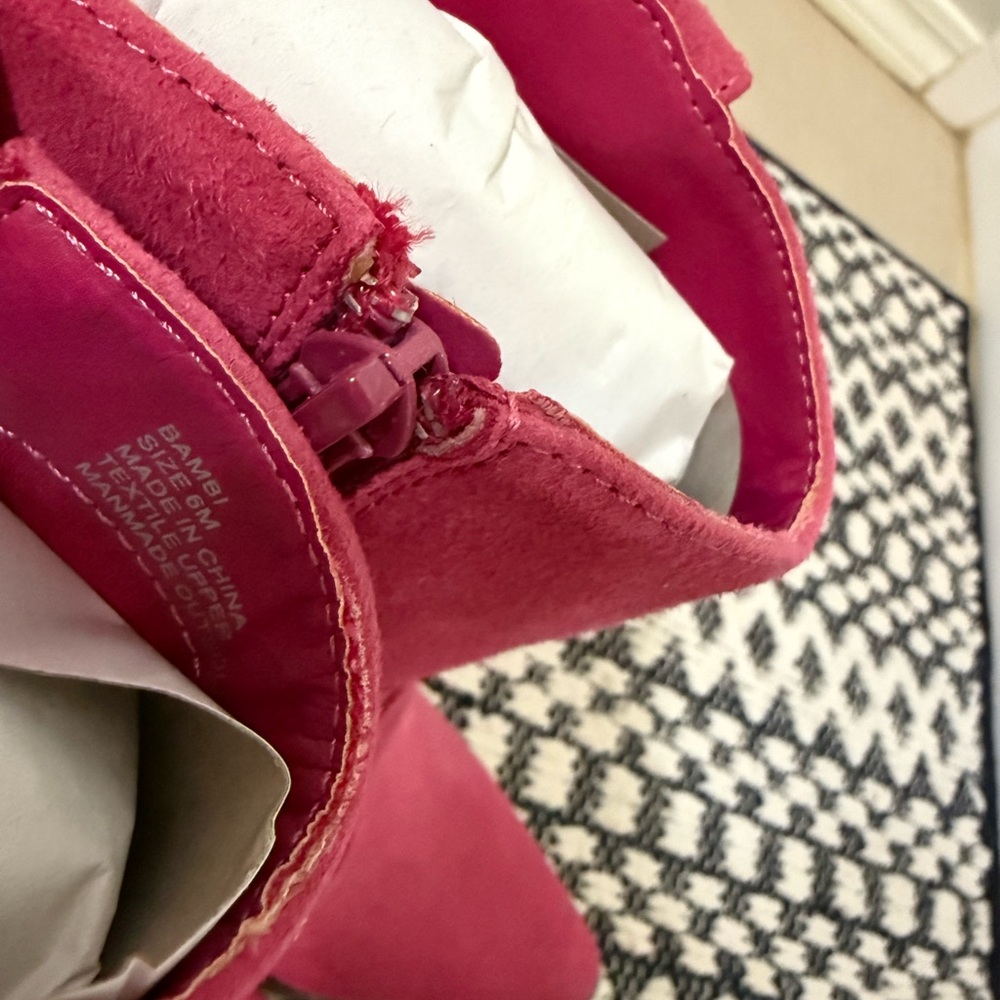 Matisse Fuchsia Heeled Boots - Picture 4 of 5